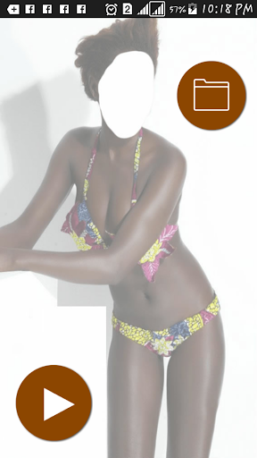 African Bikini Photo + Selfie