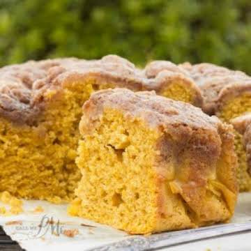 Easy Buttermilk Pumpkin Coffee Cake with Brown Sugar Streusel Recipe