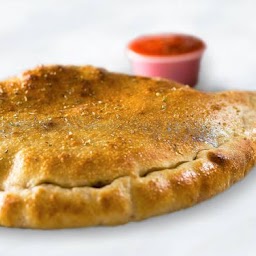 Baked Calzone with Cheese and Sauce