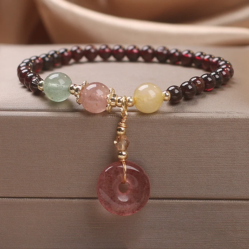 Title 2, Speciale design lucky armband met natuurlijke g...