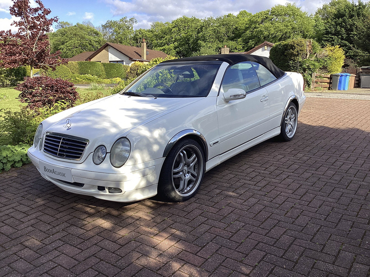 Mercedes-Benz Clk Convertible Hire Livingston