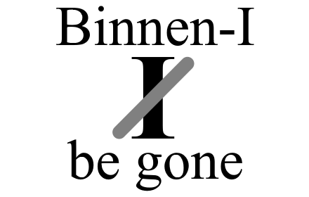 Binnen-I be gone Preview image 0