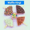 Waffle King, Thane West, Khopat, Thane West, Thane logo