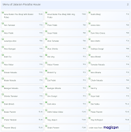 Jalaram Paratha House menu 2