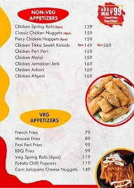 Chicken Affair menu 2