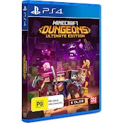 [Mã 99Elha Giảm 7% Đơn 300K] Đĩa Game Ps4 Minecraft Dungeons Ultimate Edition