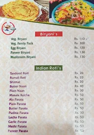 A1 Biryani House & Restaurant menu 4