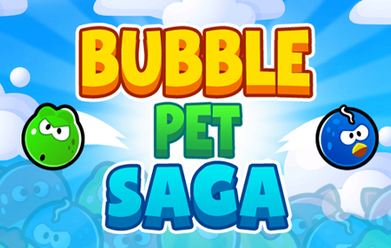 Bubble Pet Saga Puzzle Game small promo image