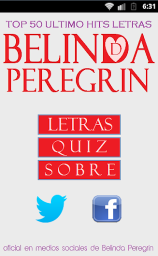 BELINDA PEREGRIN Letras