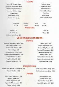 Kalinga Restaurant & Bar menu 1