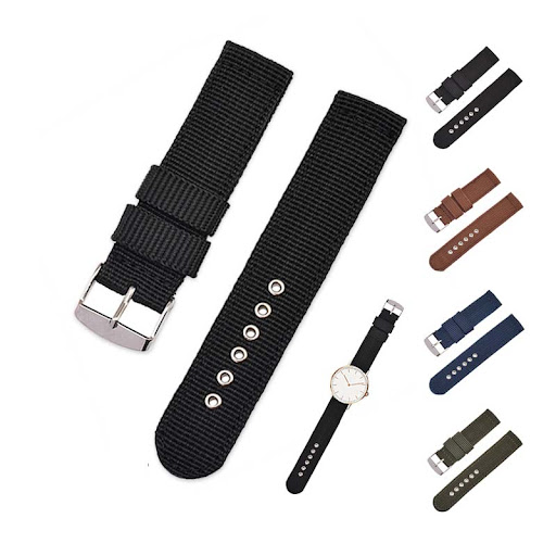 Title 6, Soft and comfortable nylon waterproof watch str...