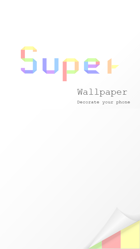 Android application Super Wallpaper screenshort
