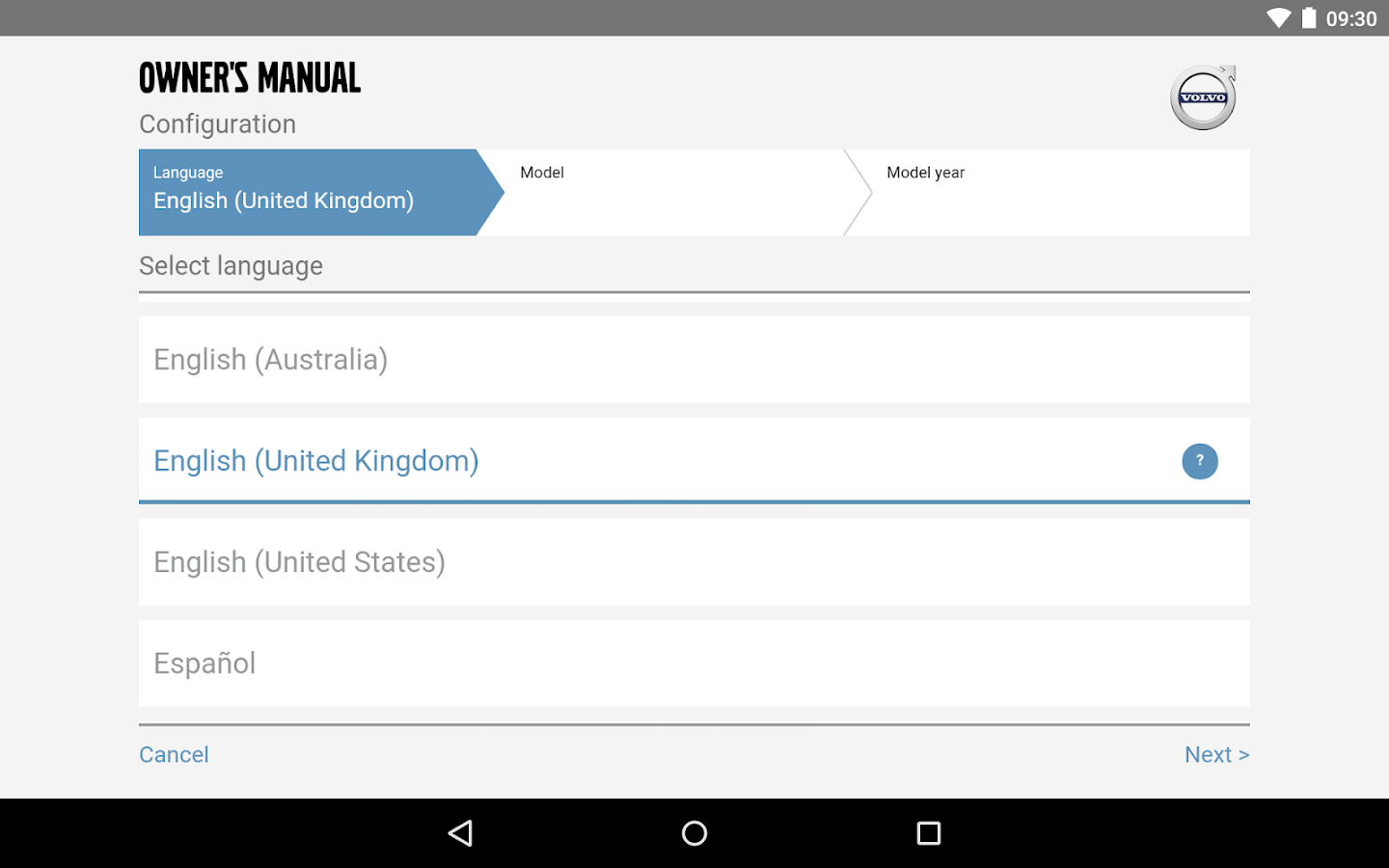 Volvo Manual - Android Apps on Google Play