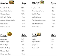 Chatora Kitchen menu 1