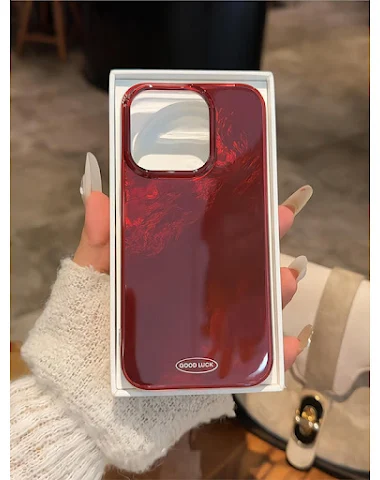 High-grade Red Smudges Phone Case p - 3