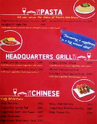 My Bar headquarters menu 4