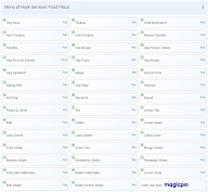 Hsyk Services Food Plaza menu 1