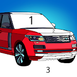 Cover Image of Download Cars Color by Number – Cars Coloring Book 1.0.1 APK