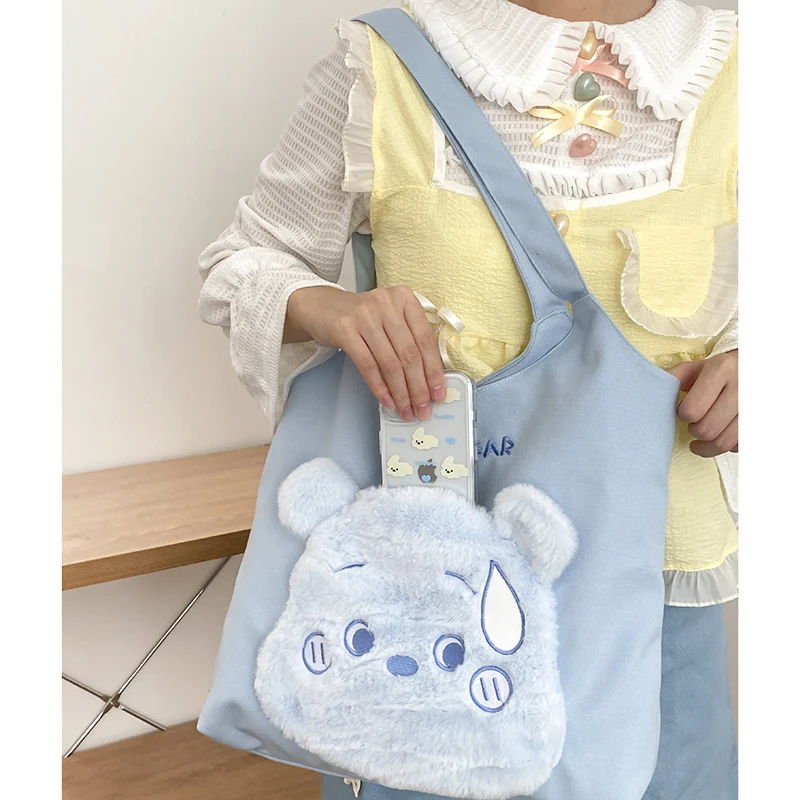 Title 2, Torba Tote Śliczny Miś Płótno Mommy Bag Urocza ...