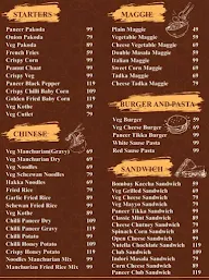 The Lord Of Kitchens menu 1