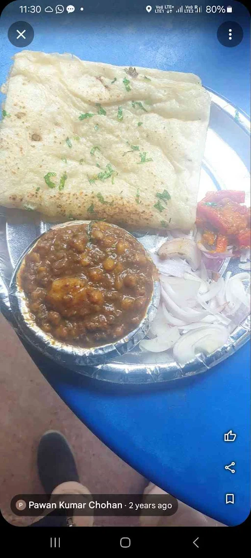 Chole With 2 Kulcha