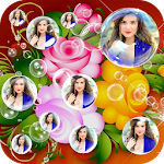 Cover Image of Download Royal Flowers Bubble Live Wallpaper 1.0 APK