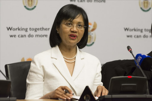 Minister Tina Joemat-Pettersson.