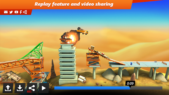  Bridge Constructor Stunts- screenshot 