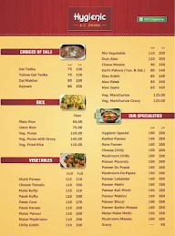 Hygienic AC Dhaba menu 3