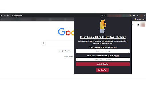 QuizAce - Elite Quiz Test Solver