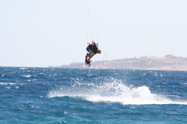 Volo in mare di paso