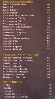 Aandhra Mess menu 3