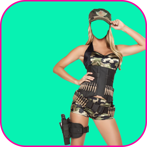 Women Army Fancy Photo Maker 生活 App LOGO-APP開箱王