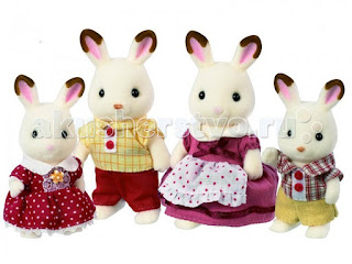 Игровой набор Семья Шоколадных Кроликов Sylvanian Families за 1 934 руб.