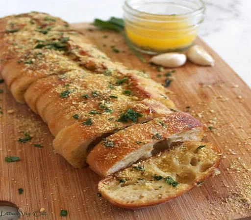 Crust Chicken Stuffed Garlic Bread