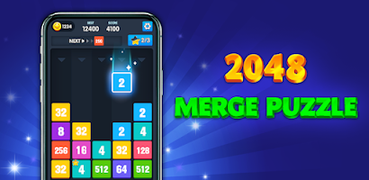 2048 Merge Games - M2 Blocks for Android - Free App Download