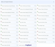 Swad Chinese menu 1