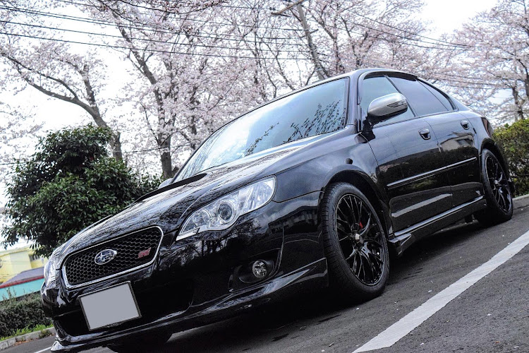 レガシィB4の洗車・さくらとコラボ・さくら・愛車とさくら・スバルと桜に関するカスタム事例の投稿画像2枚目