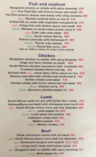 Lydie's menu 1