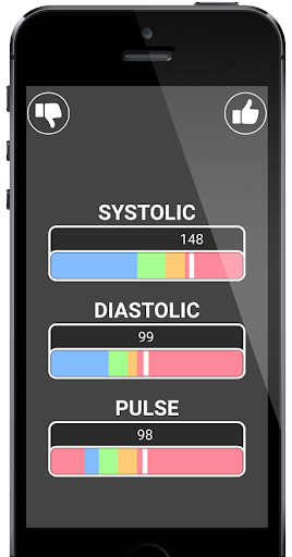 Blood Pressure Color Analyze