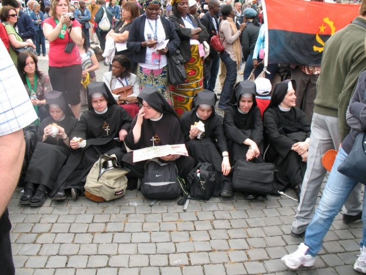 Un boccone a piazza San Pietro Roma di maxim1