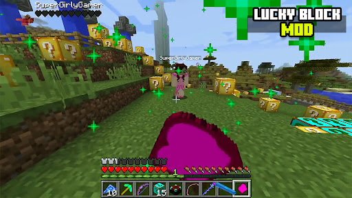 Screenshot Lucky Blocks Mod & Addon