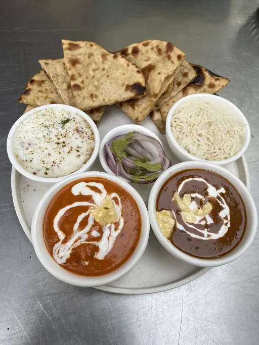 Dal Makhani + Mix Veg Combo [Serves 1]