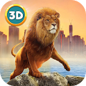 Lion in City: Predator Attack icon