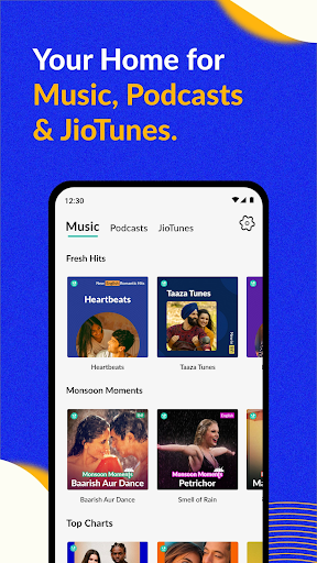 Screenshot JioSaavn - Music & Podcasts