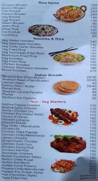 Hyderabadi Bawarchi Multicuisine Restaurant menu 7