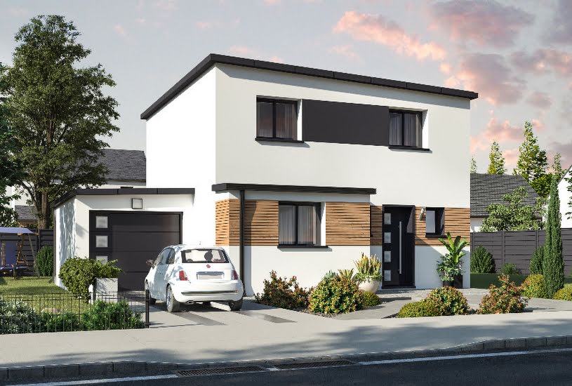  Vente Terrain + Maison - Terrain : 800m² - Maison : 95m² à Lampaul-Ploudalmézeau (29830) 