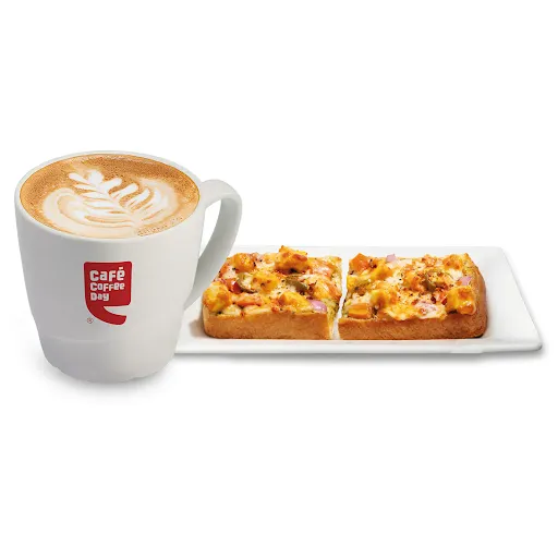 Paneer Toastizza N King Cappuccino