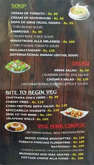 Blue Mountain Cafe menu 3