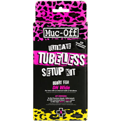 Muc-Off Ultimate Tubeless Kit - DH/Plus, 35mm Tape, 44mm Valves